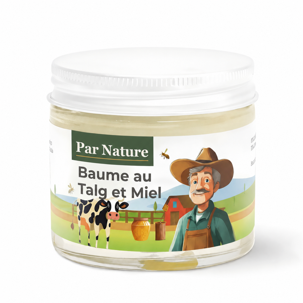 Baume au Talg et Miel | Soin naturel de la peau
