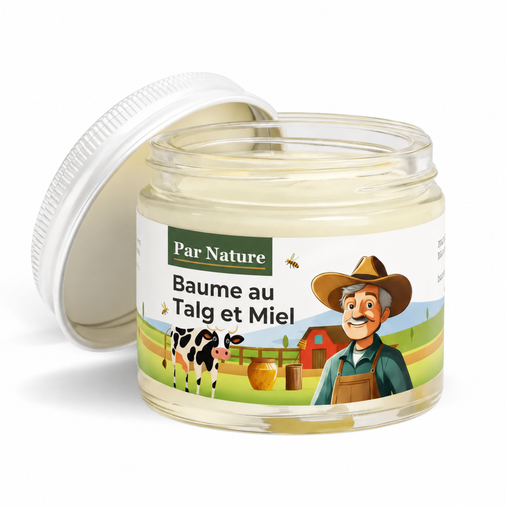 Baume au Talg et Miel | Soin naturel de la peau